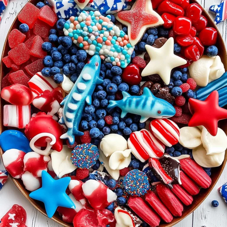 4th of July Charcuterie Board