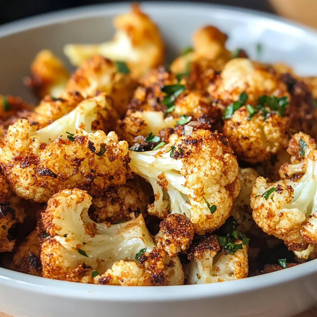 Air Fry Cauliflower Recipe