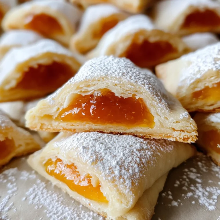 Apricot Jam Kolacky—Polish Kolaczki Cookies