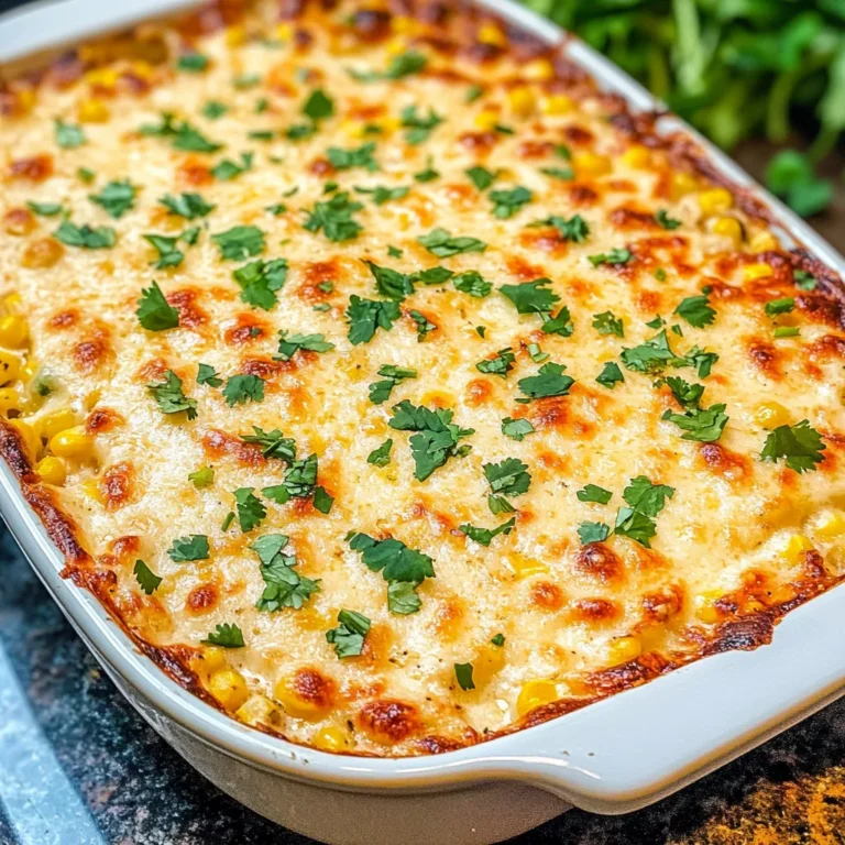 Cheesy Baked Mexican Corn Dip