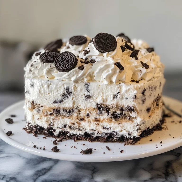 Cookies and Cream Ice Cream Cake