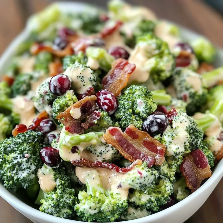 Creamy Broccoli Salad