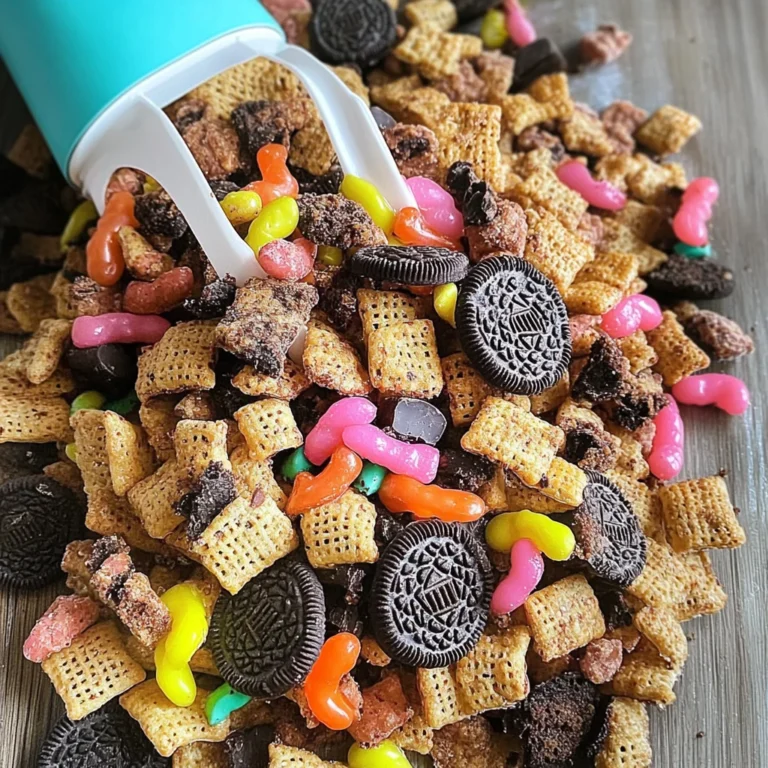 Dirt and Worms Chex Mix