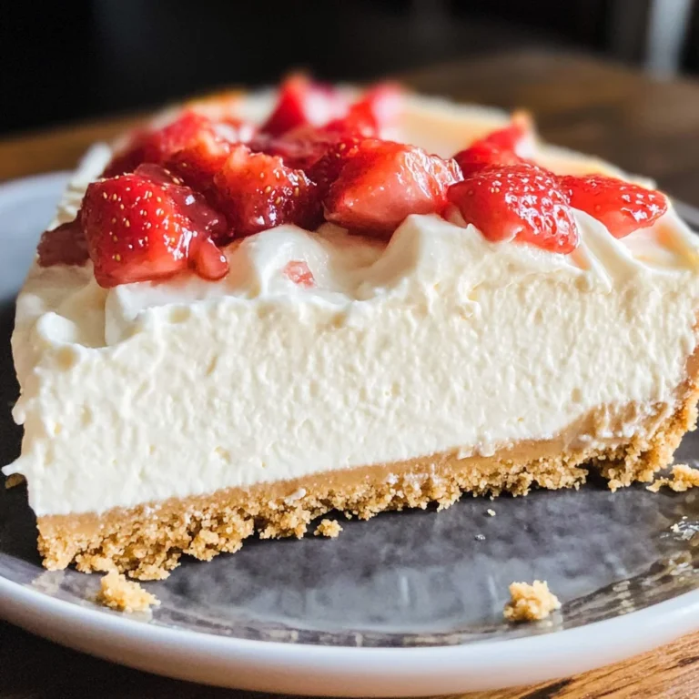 Easy No Bake Cheesecake Recipe