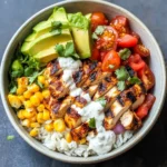 Grilled Chicken Burrito Bowls