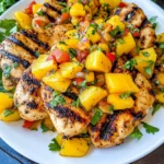 Grilled Mango Pineapple Chicken