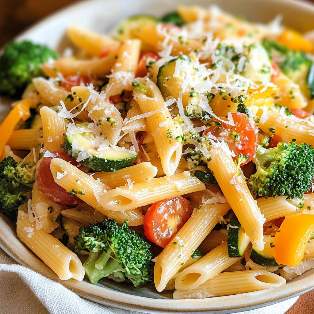 Healthy Pasta Primavera