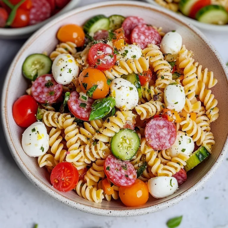 Healthy Pasta Salad