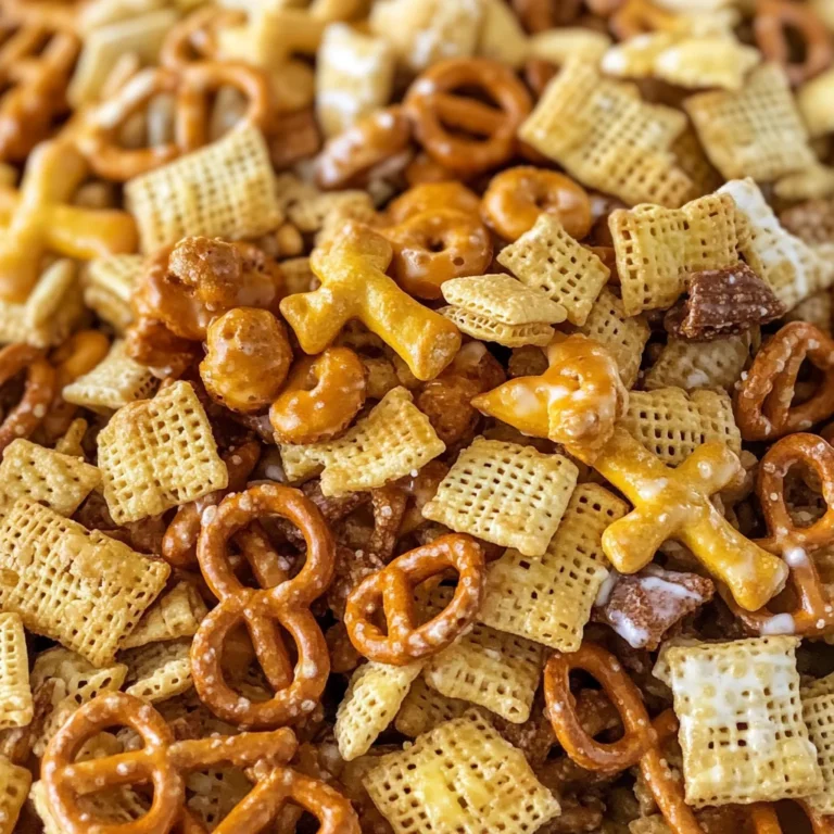 Homemade Chex Mix Recipe