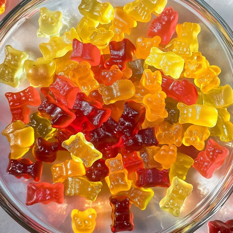 Homemade Gummy Bears