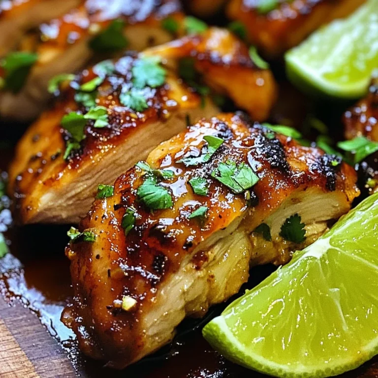 Honey Lime Chicken