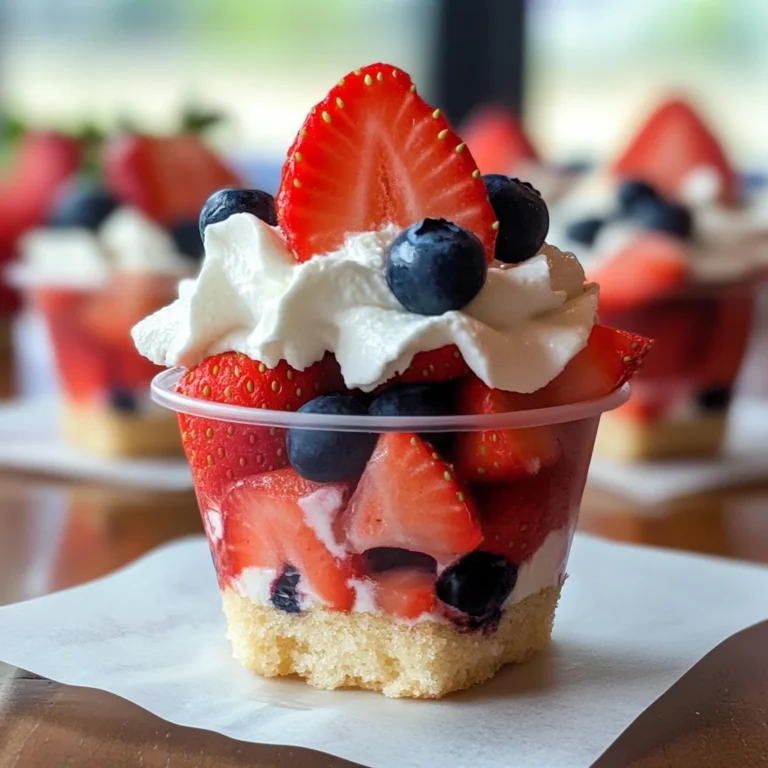 Mini Shortcake Cups