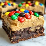 Peanut Butter Whip Brownies