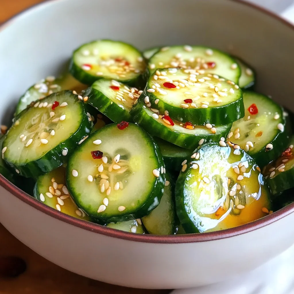 Refreshing Japanese Cucumber Salad