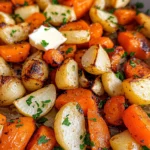 Roasted Turnips and Carrots