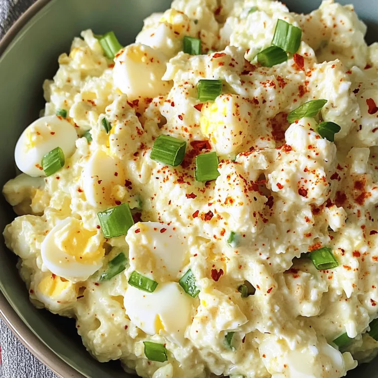 Simple Cottage Cheese Egg Salad