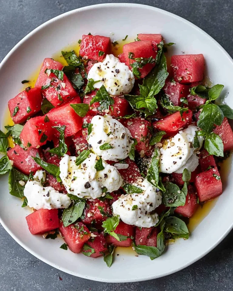 Watermelon Burrata Salad