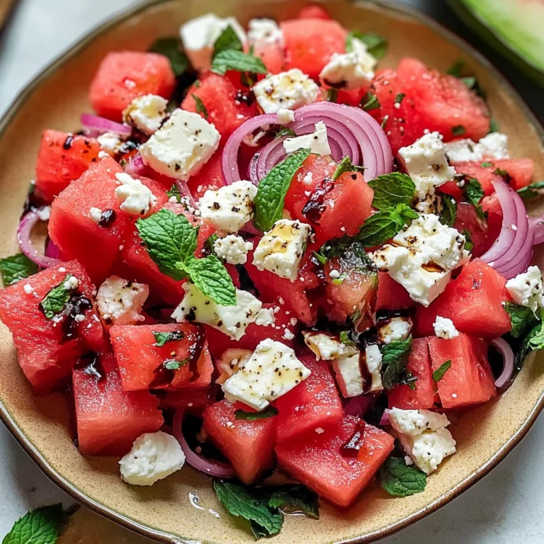 Watermelon Feta Salad