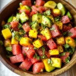Zesty Watermelon Salad