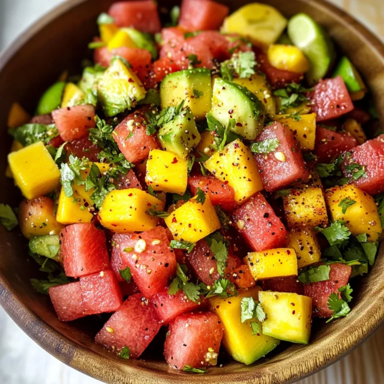 Zesty Watermelon Salad