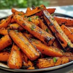 Balsamic Glazed Roasted Carrots Sweet, Savory, And