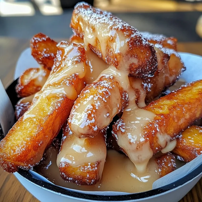 Buttermilk Donut Fries With Maple Glaze
