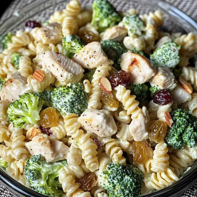 Chicken Broccoli Pasta Salad