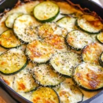 Creamy Parmesan Zucchini
