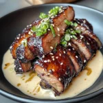 Crispy Char Siu Beef Belly With Creamy Sauce