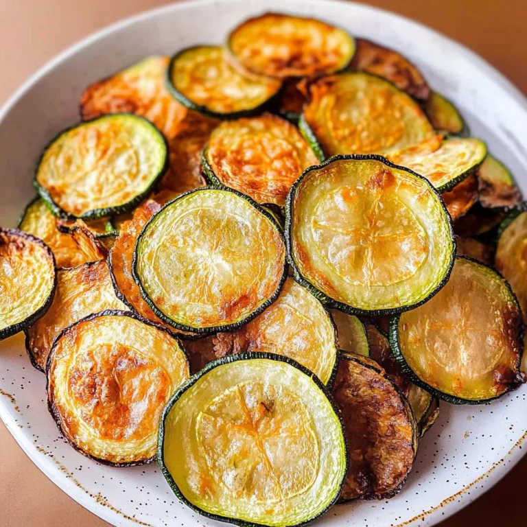 Easy Oven-Baked Zucchini Chips