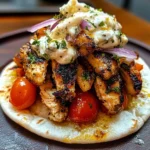 Greek Chicken Gyros With Lemon-herb Marinade