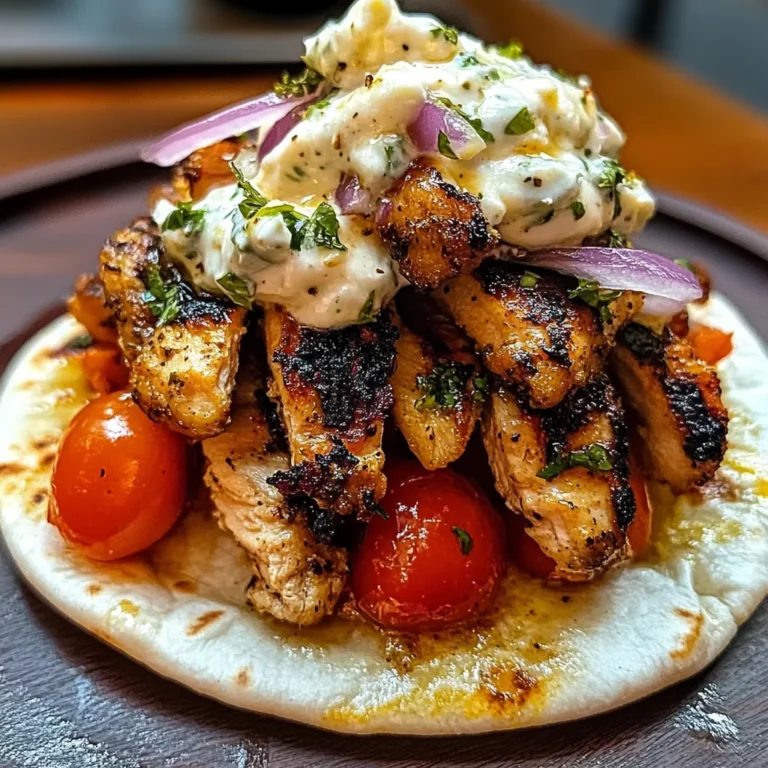 Greek Chicken Gyros With Lemon-herb Marinade