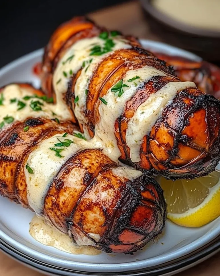 Honey Garlic Butter Lobster Tails
