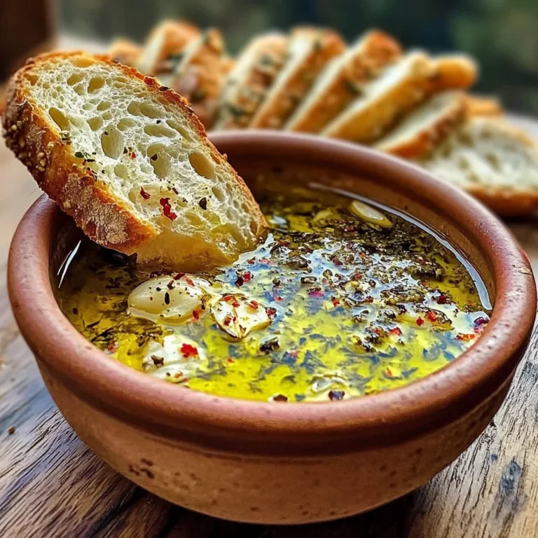 Irresistible Olive Oil Bread Dip