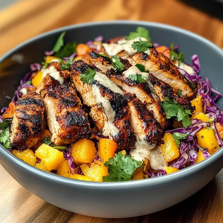 Jerk Chicken & Mango Slaw Bowls