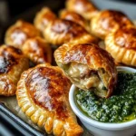 Mini Chicken Or Beef Empanadas With Chimichurri