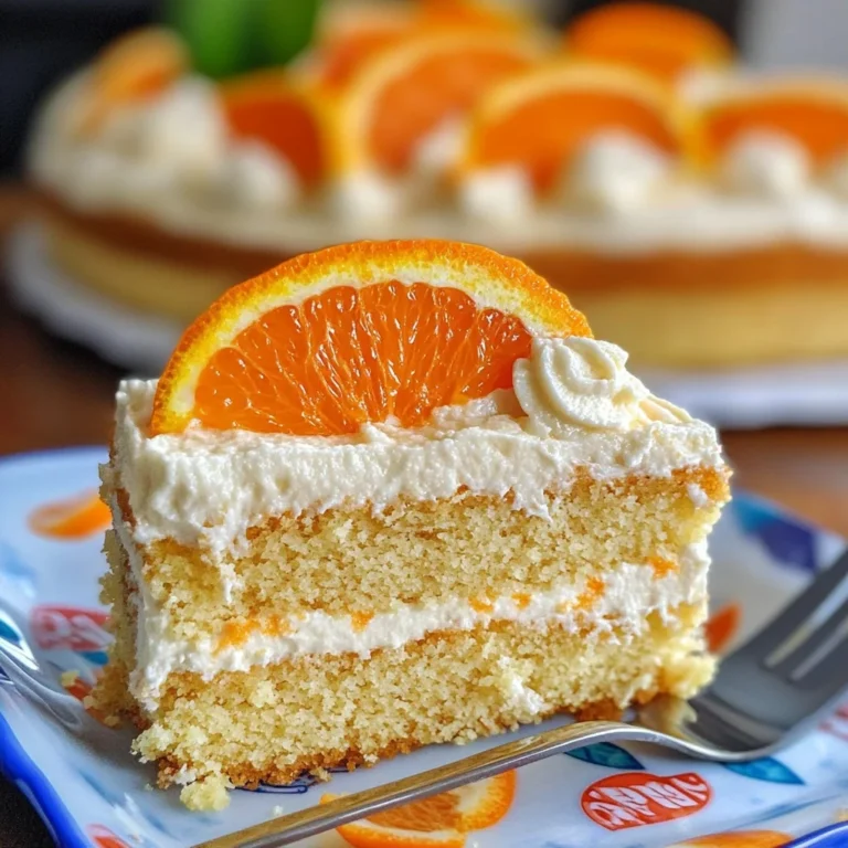 Orange Creamsicle Cake