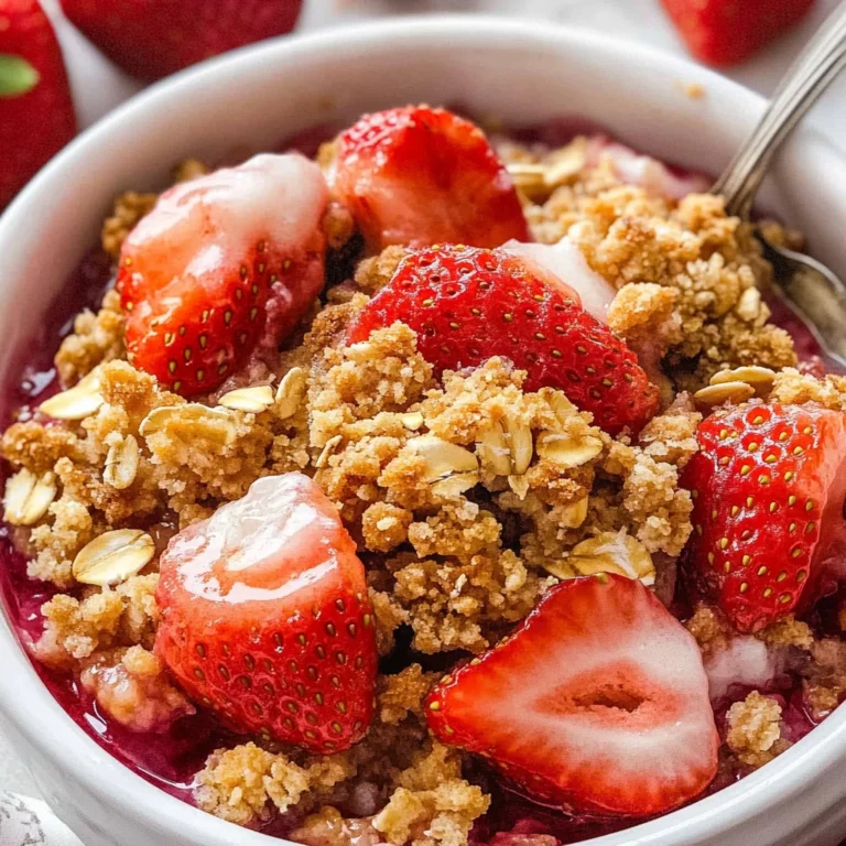 Strawberry Crisp