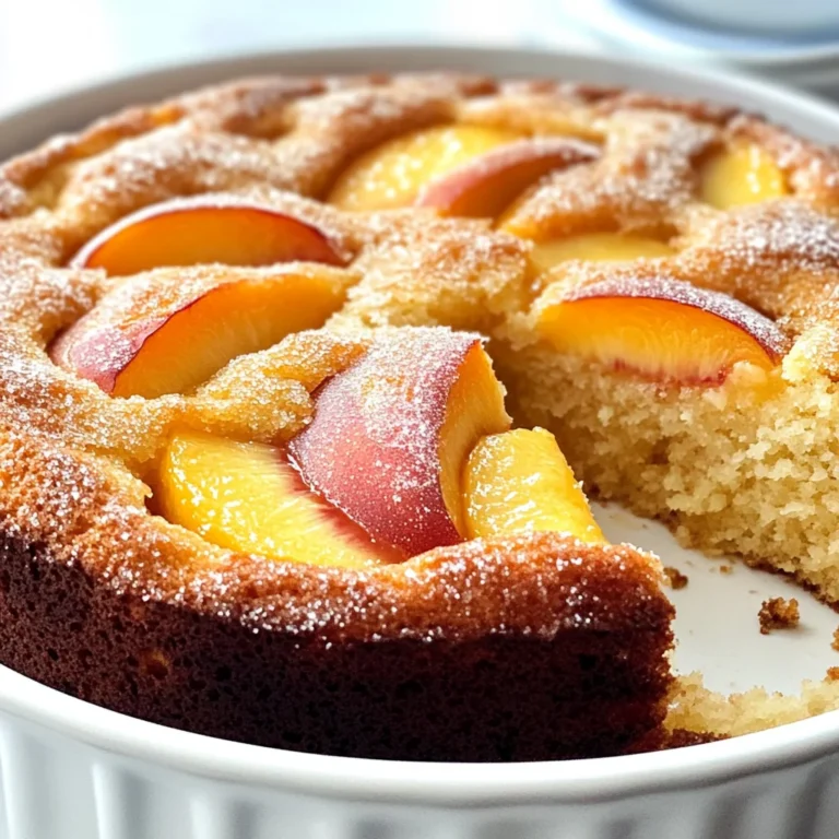 Summer Peach Cake (Simple + ScVanilla Extract (Alcohol-Free)ptious)