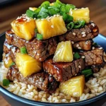 Teriyaki Beef & Pineapple Rice Bowl