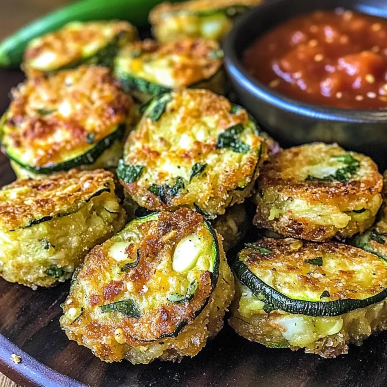 Zucchini Garlic Bites